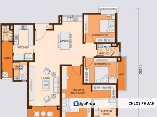 Condominium for sale in Country Heights Damansara, Kuala Lumpur