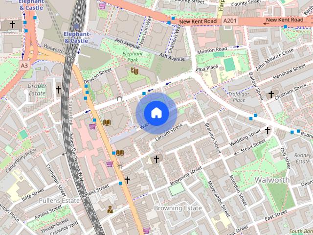 Apartment for rent in Walworth, Greater London