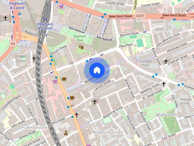 House for rent in Walworth, Greater London
