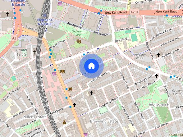 Apartment for rent in Walworth, Greater London
