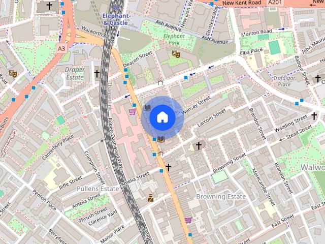 House for rent in Elephant and Castle, Greater London
