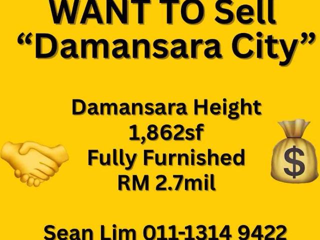 Apartment for sale in Country Heights Damansara, Kuala Lumpur