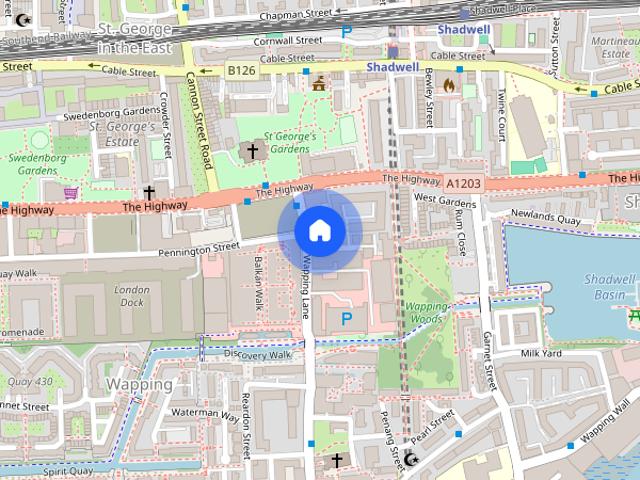 Apartment for rent in St. George in the East, Greater London
