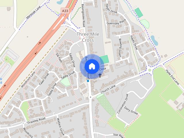 House for rent in Shinfield, Three Mile Cross