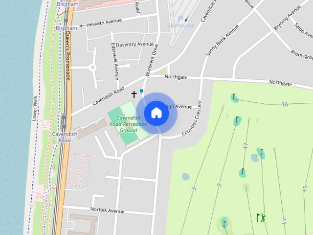 Apartment for rent in Norbreck, Bispham