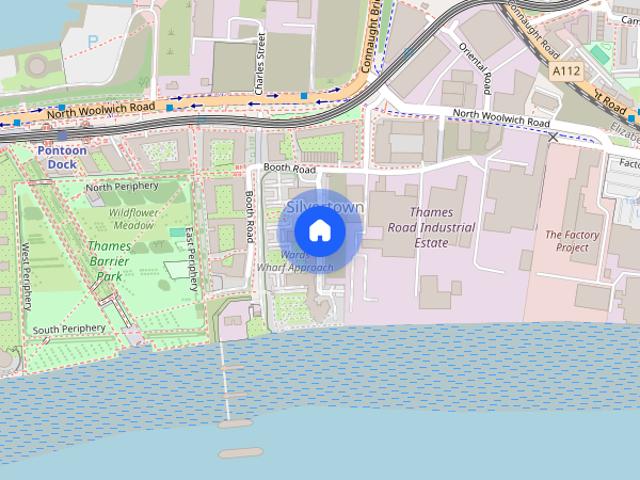 Apartment for rent in Silvertown, Greater London
