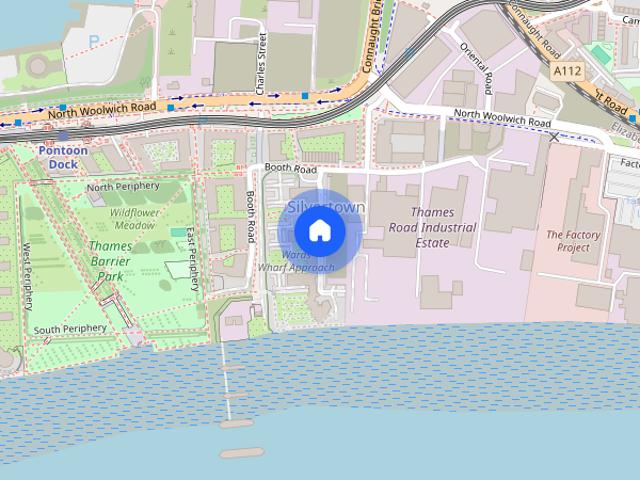 Apartment for rent in Waterside Park, Silvertown