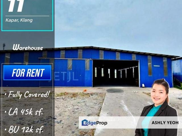 Warehouse for rent in Port Klang, Selangor