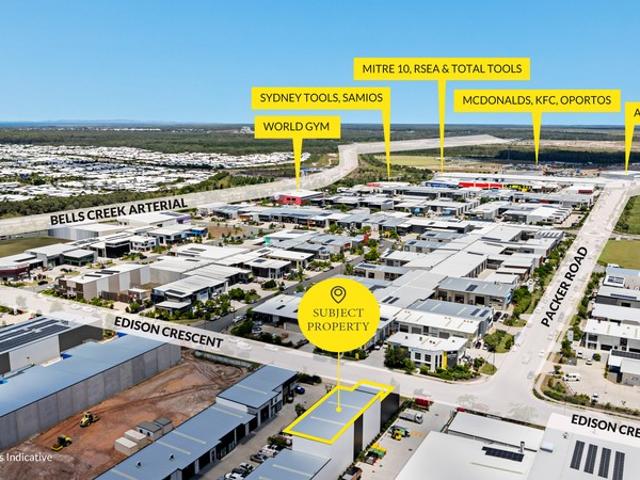 Warehouse for rent in Aura Business Park, Sunshine Coast Regional