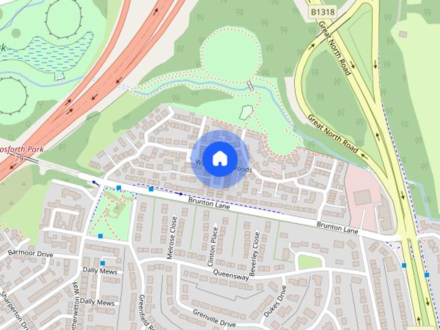 House for rent in North Gosforth, Hazlerigg