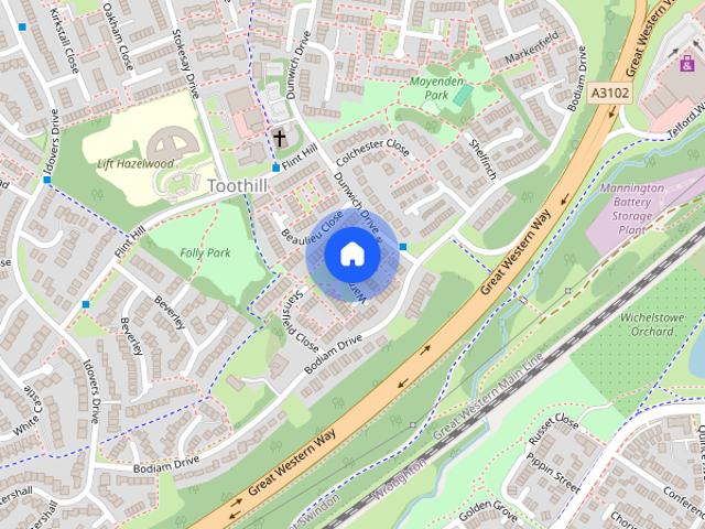 House for rent in Rodbourne, Swindon
