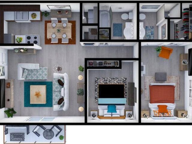 Apartment for rent in Camby, Indiana