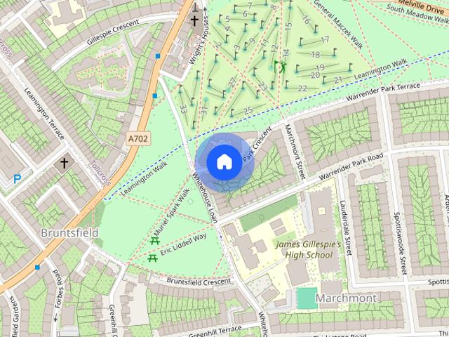 Apartment for rent in Marchmont, Scotland