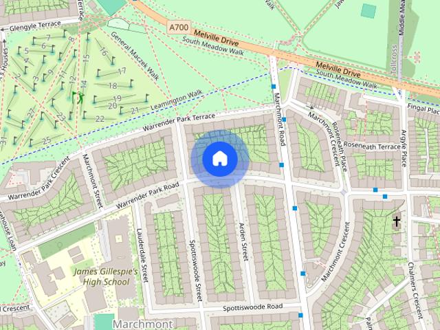 Apartment for rent in Marchmont, Scotland