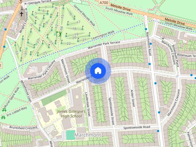Apartment for rent in Marchmont, Scotland