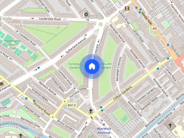 House for rent in Maida Vale, Greater London