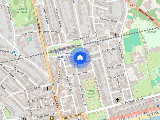 Apartment for rent in St Leonards, Hastings