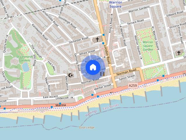 Apartment for rent in St Leonards, Hastings