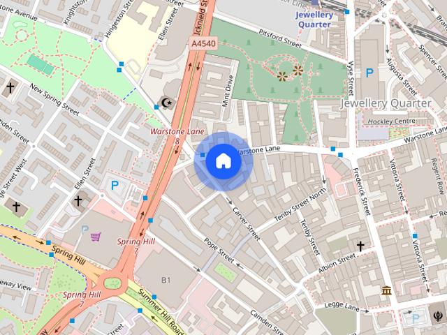 Apartment for rent in Jewellery Quarter, Birmingham