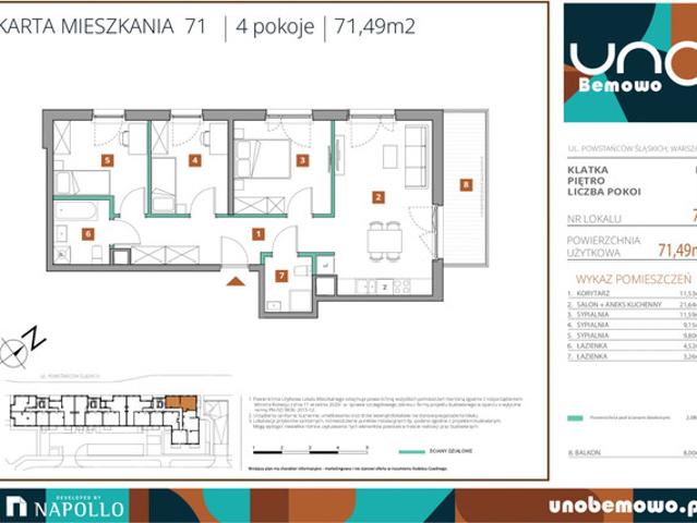 Mieszkanie na sprzedaż w Bemowo-Lotnisko, Warszawa