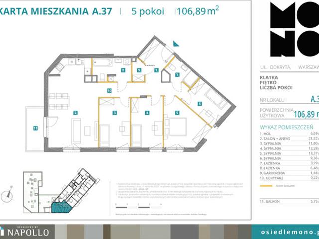 Mieszkanie na sprzedaż w Warszawa, Mazowieckie