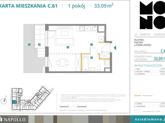 Mieszkanie na sprzedaż w Warszawa, Mazowieckie