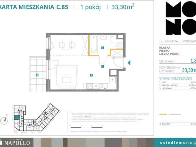 Mieszkanie na sprzedaż w Warszawa, Mazowieckie