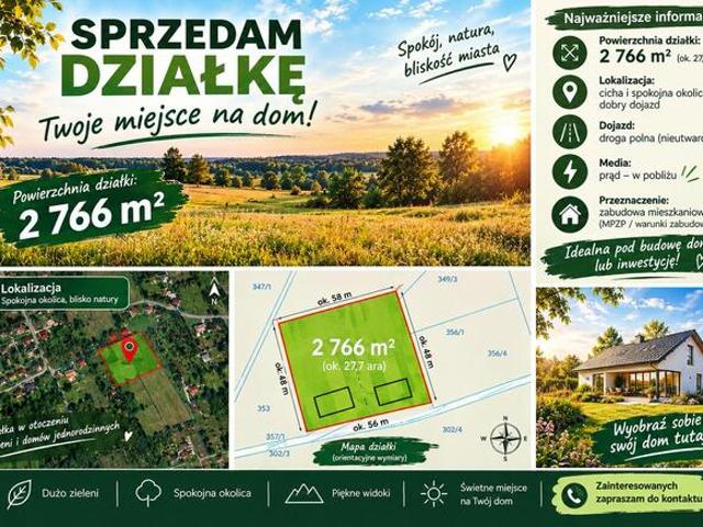 Grunt na sprzedaż w Zbąszyń, powiat nowotomyski