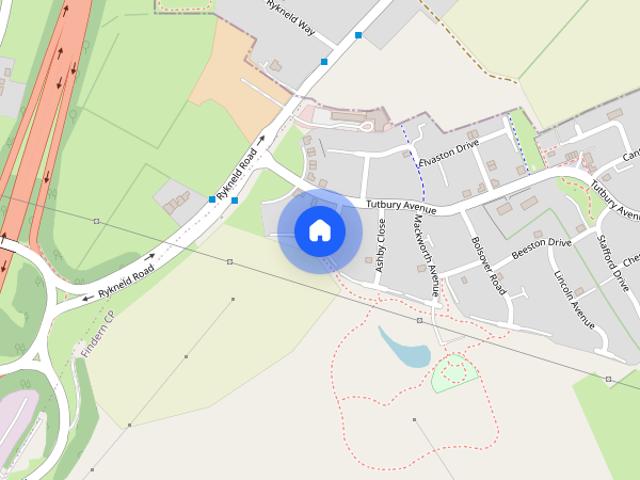 House for rent in Highfields, Egginton