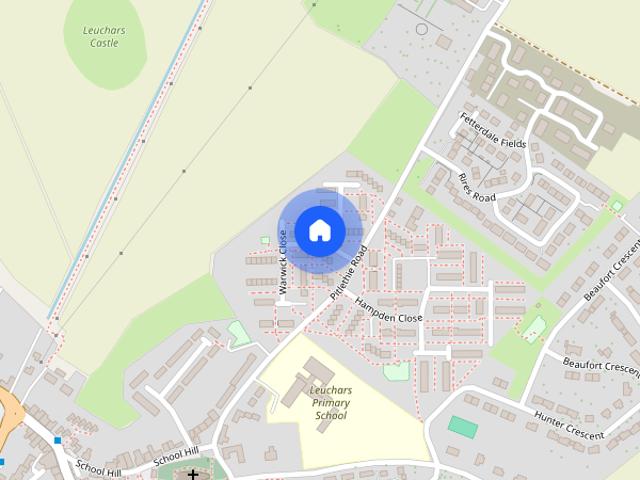 House for rent in Leuchars, Scotland