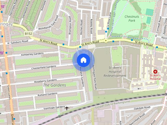 Apartment for rent in The Gardens, Greater London