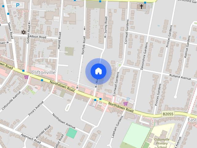 House for rent in Cliftonville West, Acol