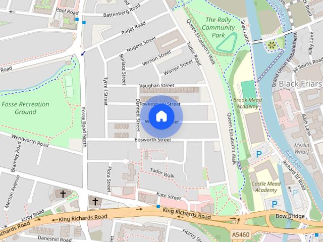 House for rent in Leicester, Black Friars