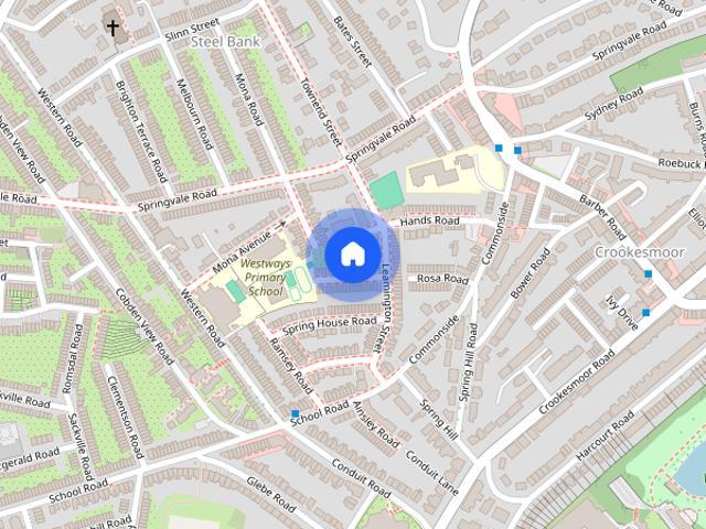 House for rent in Crookesmoor, Sheffield