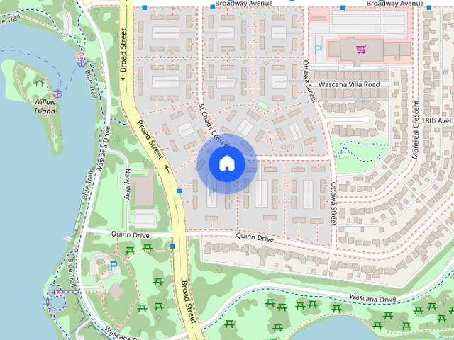Townhouse for rent in Wascana Park Estates, Regina
