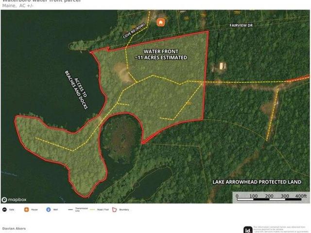 Land for sale in East Waterboro, Maine