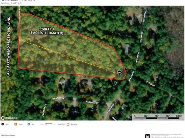 Land for sale in East Waterboro, Maine