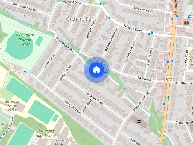 Apartment for rent in Orchard Park, Giffnock