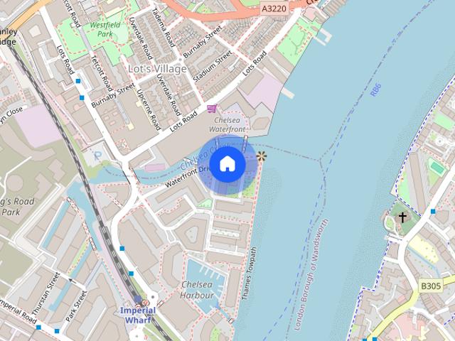 Apartment for rent in Chelsea Waterfront, Greater London
