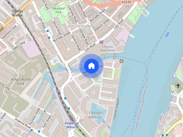 Apartment for rent in Chelsea Waterfront, Greater London