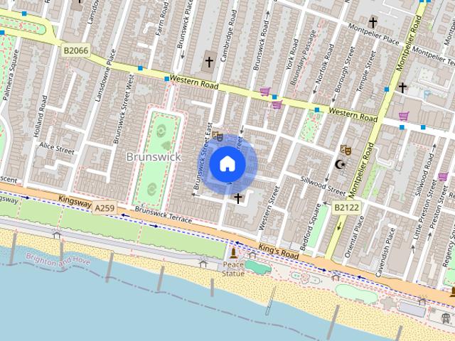 Apartment for rent in Brunswick, Hove