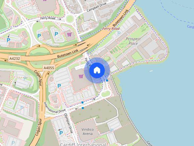 Apartment for rent in Cardiff International Sports Village, Falcon Lodge