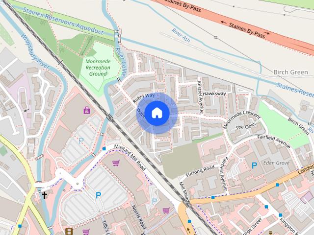 Apartment for rent in Birch Green, Spelthorne
