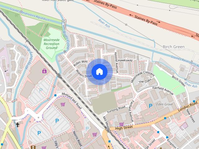 House for rent in Birch Green, Lower Halliford