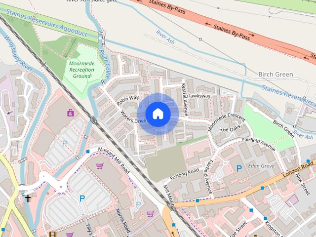 House for rent in Birch Green, Lower Halliford