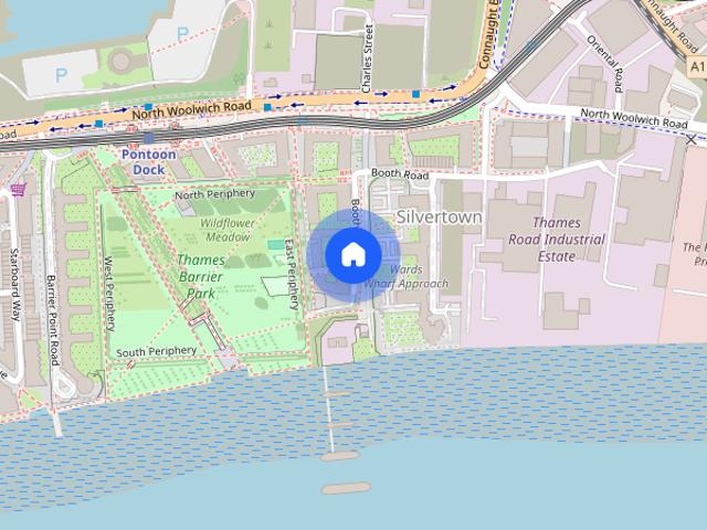 Apartment for rent in Waterside Park, Silvertown