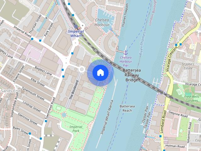 Apartment for rent in Imperial Wharf, Greater London