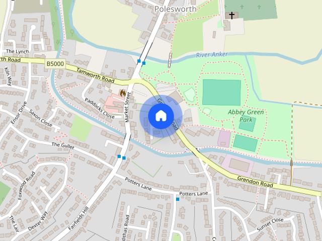 Room for rent in Polesworth CP, Gun Hill