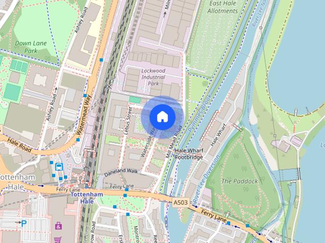 Apartment for rent in Hale Village, Tottenham Hale