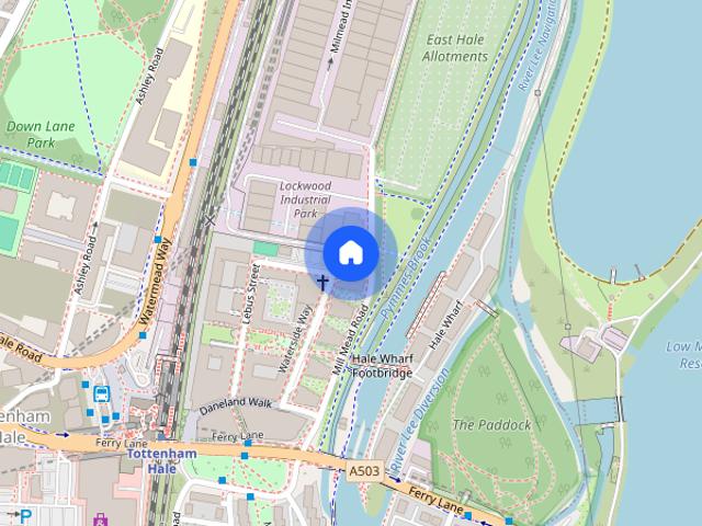 Apartment for rent in Hale Village, Tottenham Hale